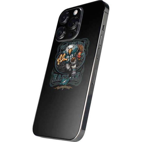 Liquid Blue NFL Philadelphia Eagles Running Back iPhone 16 Pro Skin